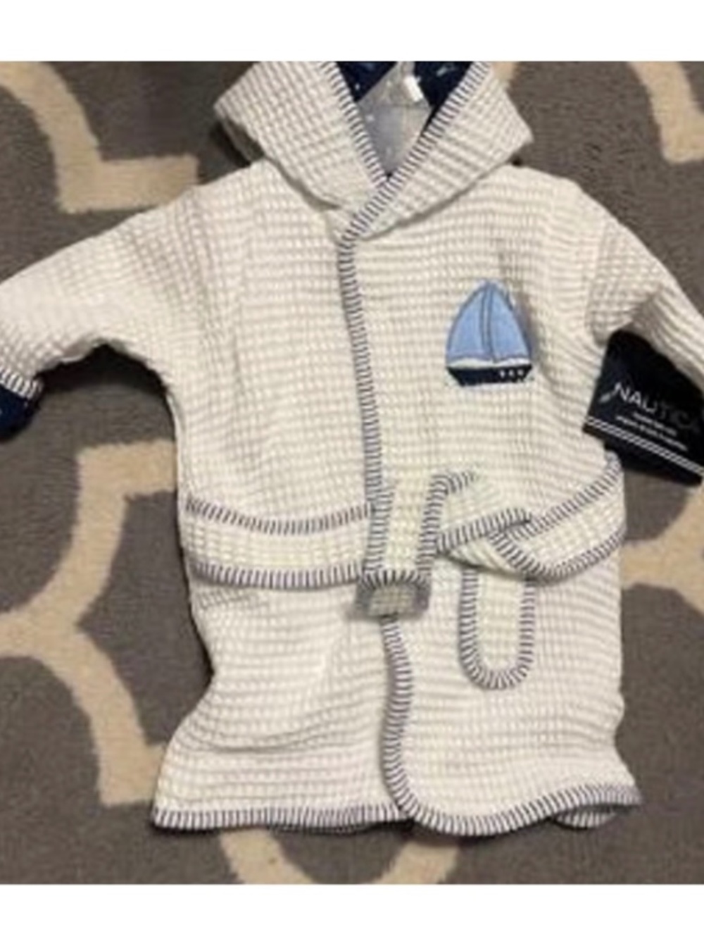 Nautica baby boys robe